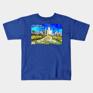 New Orleans van Gogh Style Kids T-Shirt